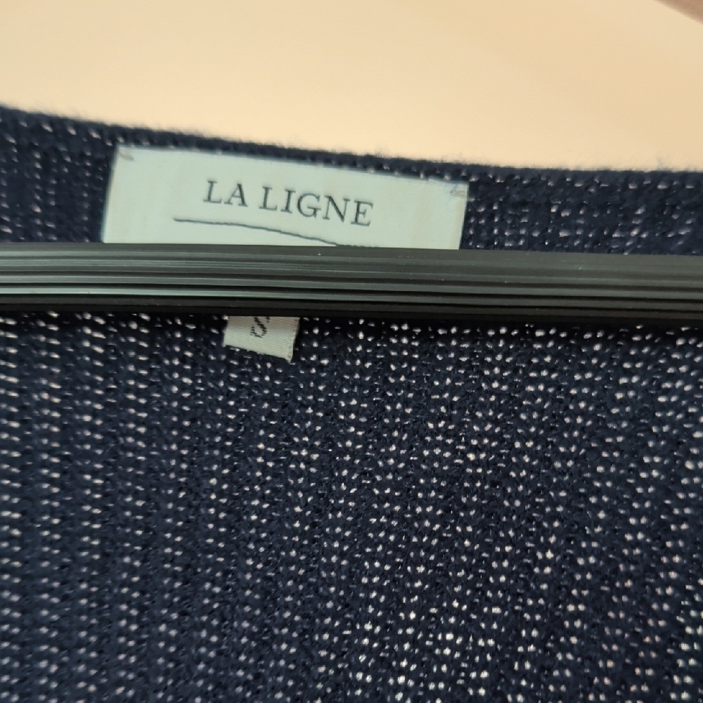 La Ligne Navy Knit Sweater - Picture 2 of 3